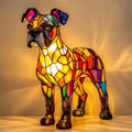 動物ランプ - ボクサー犬