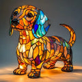 動物ランプ - 輝くダックスフンド